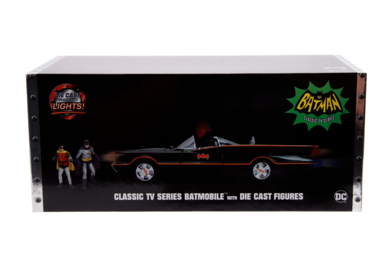 Batman (TV) - Batmobile 1:18 with Batman & Robin Figures - Image 8