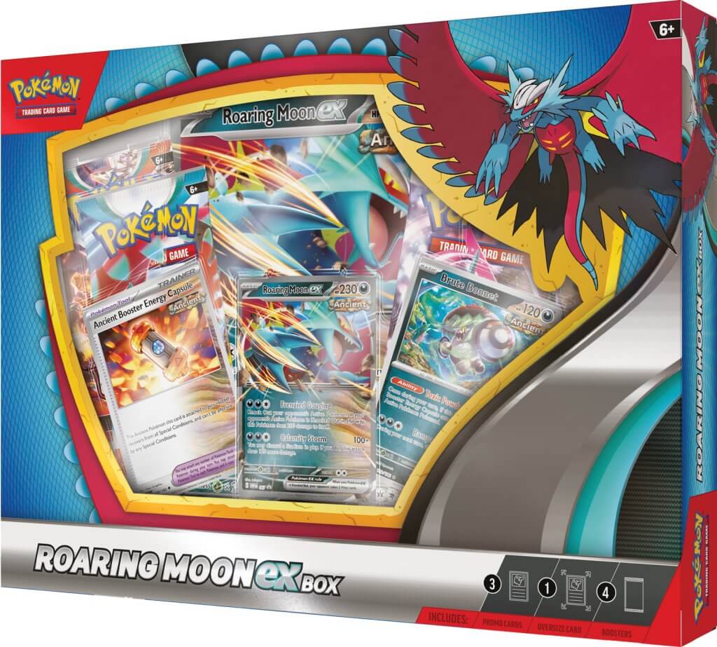 POKÉMON TCG Roaring Moon/ Iron Valiant ex Box - Image 3