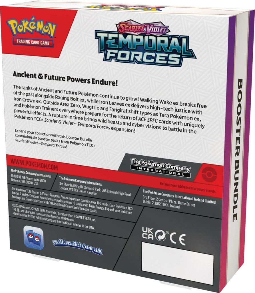 POKÉMON TCG Scarlet & Violet 5 Temporal Forces Booster Bundle - Image 3