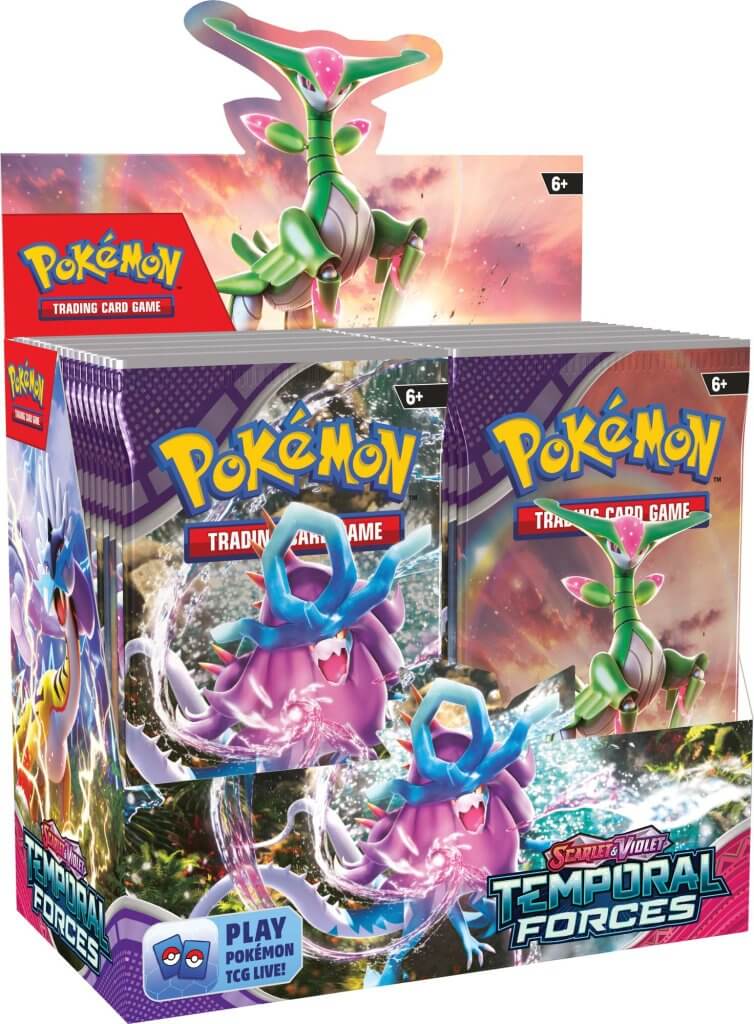 POKÉMON TCG Scarlet & Violet 5 Temporal Forces Booster Pack
