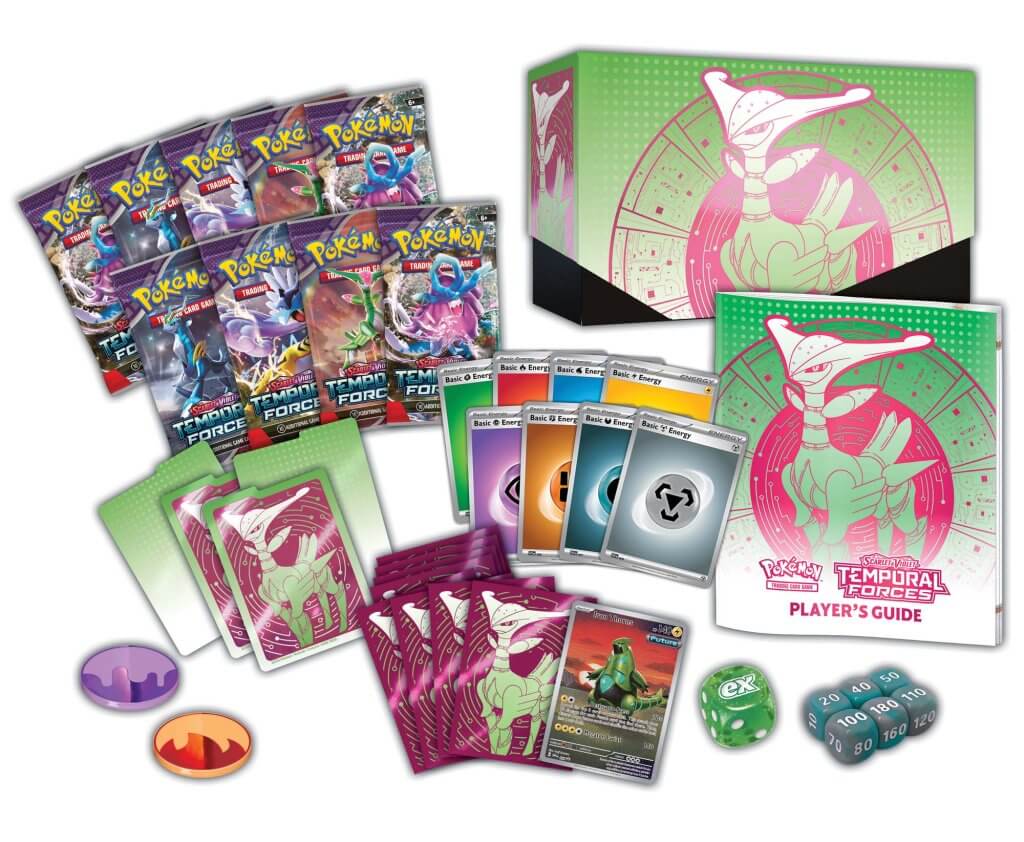 POKÉMON TCG Scarlet & Violet 5 Temporal Forces Elite Trainer Box ETB (CASE of 10) - Image 4