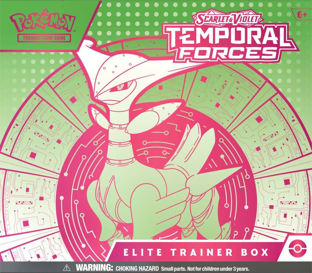 POKÉMON TCG Scarlet & Violet 5 Temporal Forces Elite Trainer Box ETB (CASE of 10) - Image 2