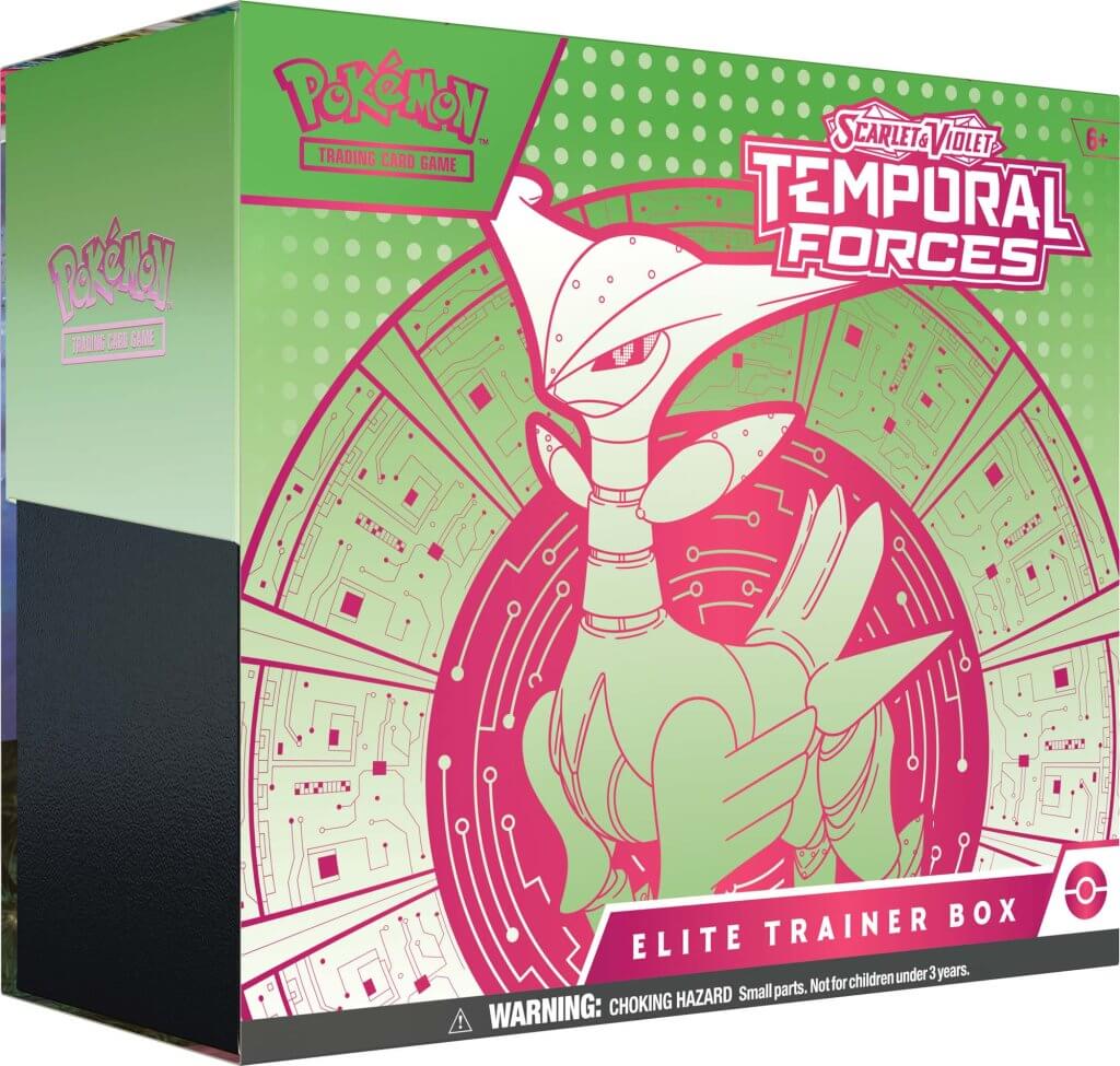 POKÉMON TCG Scarlet & Violet 5 Temporal Forces Elite Trainer Box ETB