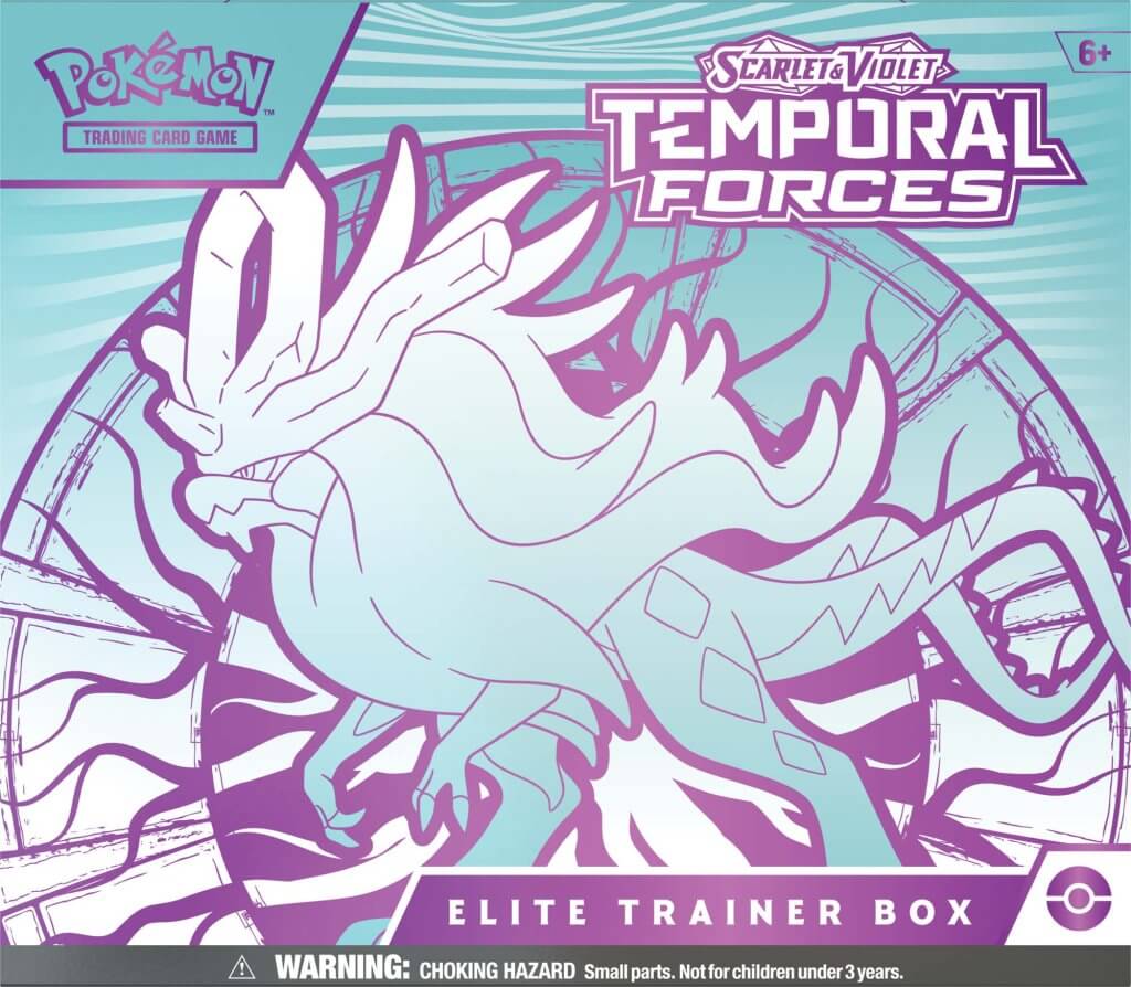 POKÉMON TCG Scarlet & Violet 5 Temporal Forces Elite Trainer Box ETB (CASE of 10) - Image 7