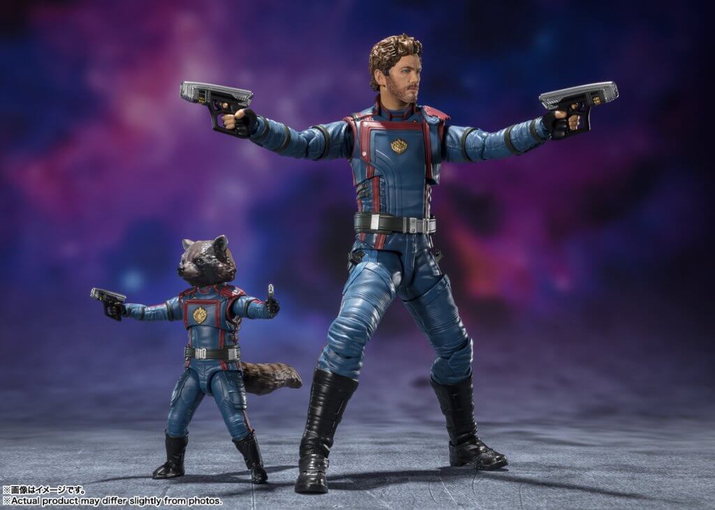 S.H.FIGUARTS Star Lord & Rocket Raccoon (Guardians Of The Galaxy: Vol. 3) - Image 3