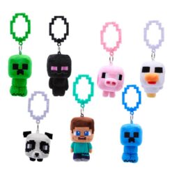 Alternative view of MINECRAFT 3.5" Plush Backpack Hangers Assortment