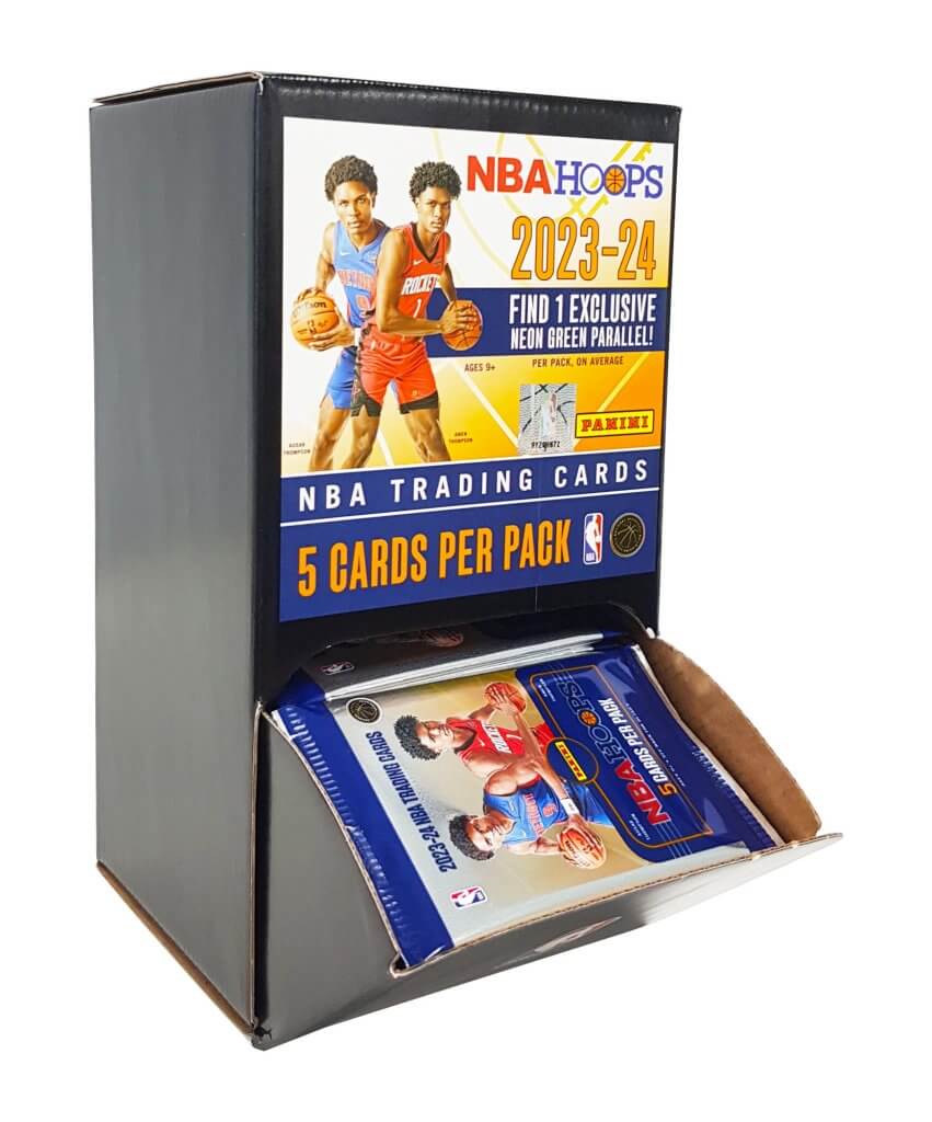 PANINI 2023- 2024 NBA Hoops Basketball 5 cards per pack - Image 2
