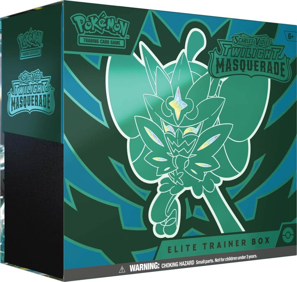 POKÉMON TCG Scarlet & Violet 6 Twilight Masquerade Elite Trainer Box ETB