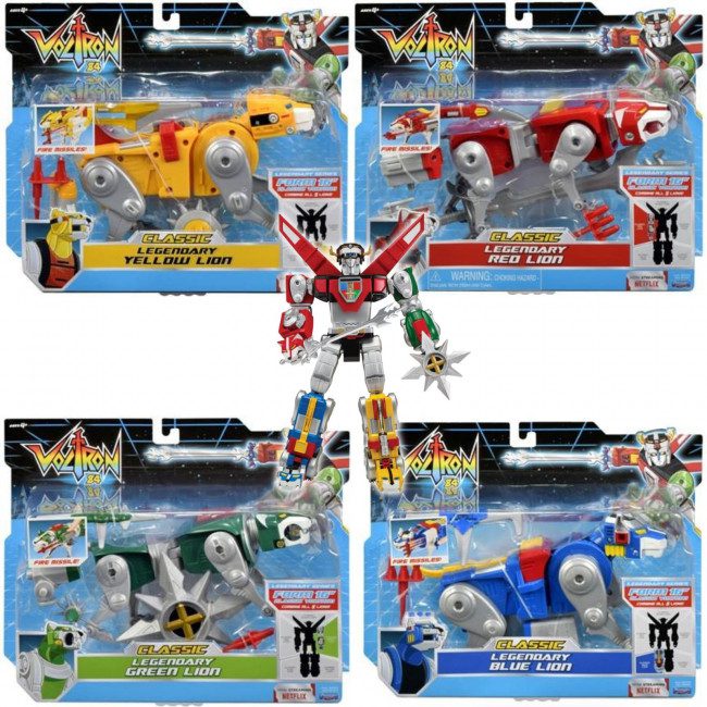 VOLTRON 40th Anniversary Classic Legendary 5 Lions Pack Form 16" - Image 5