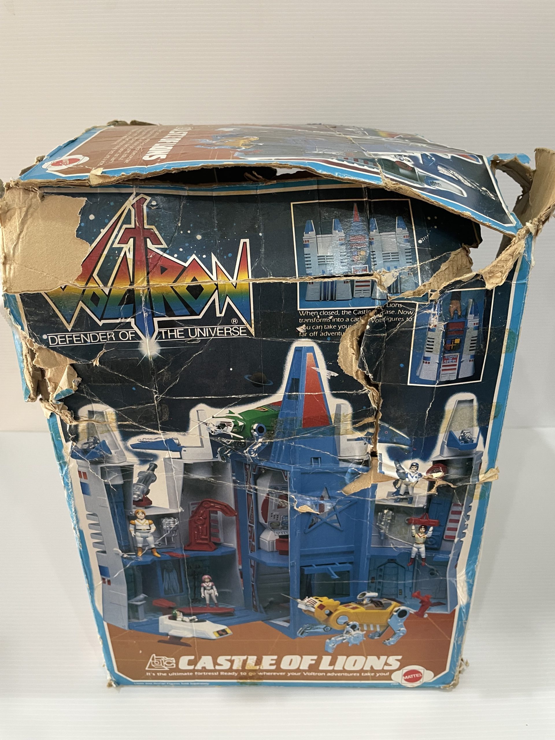 VOLTRON 1984 Castle of Lions Playset with box by Panosh Place - Image 22