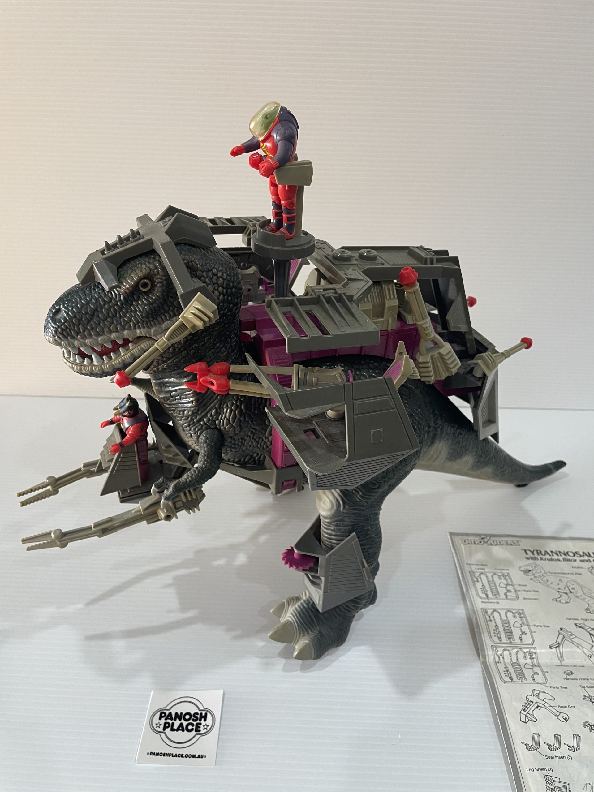 DINO-RIDERS 1988 Tyrannosaurus Rex by Tyco Toys - Image 2
