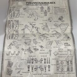 DINO-RIDERS 1988 Tyrannosaurus Rex by Tyco Toys - Image 10