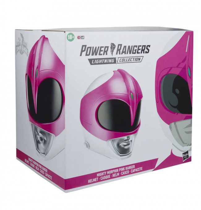 Power Rangers: Lightning Collection Mighty Morphin Pink Ranger Helmet Collectible