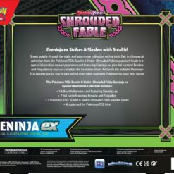 POKÉMON TCG Scarlet & Violet 6.5 Shrouded Fable Kingdra/Greninja ex Special Collection - Image 5