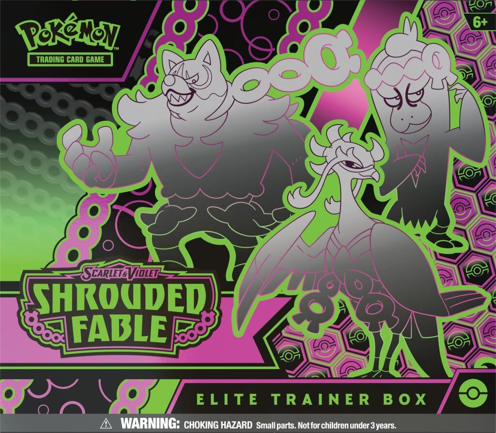 POKÉMON TCG Scarlet & Violet 6.5 Shrouded Fable Elite Trainer Box ETB - Image 5