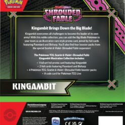 POKÉMON TCG Scarlet & Violet 6.5 Shrouded Fable Kingambit Illustration Collection - Image 3