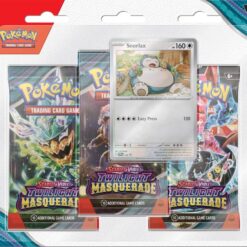 Alternative view of POKÉMON TCG Scarlet & Violet 6 Twilight Masquerade Three Booster Blister