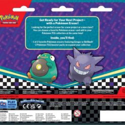 Alternative view of POKÉMON TCG Eraser Blister 2024