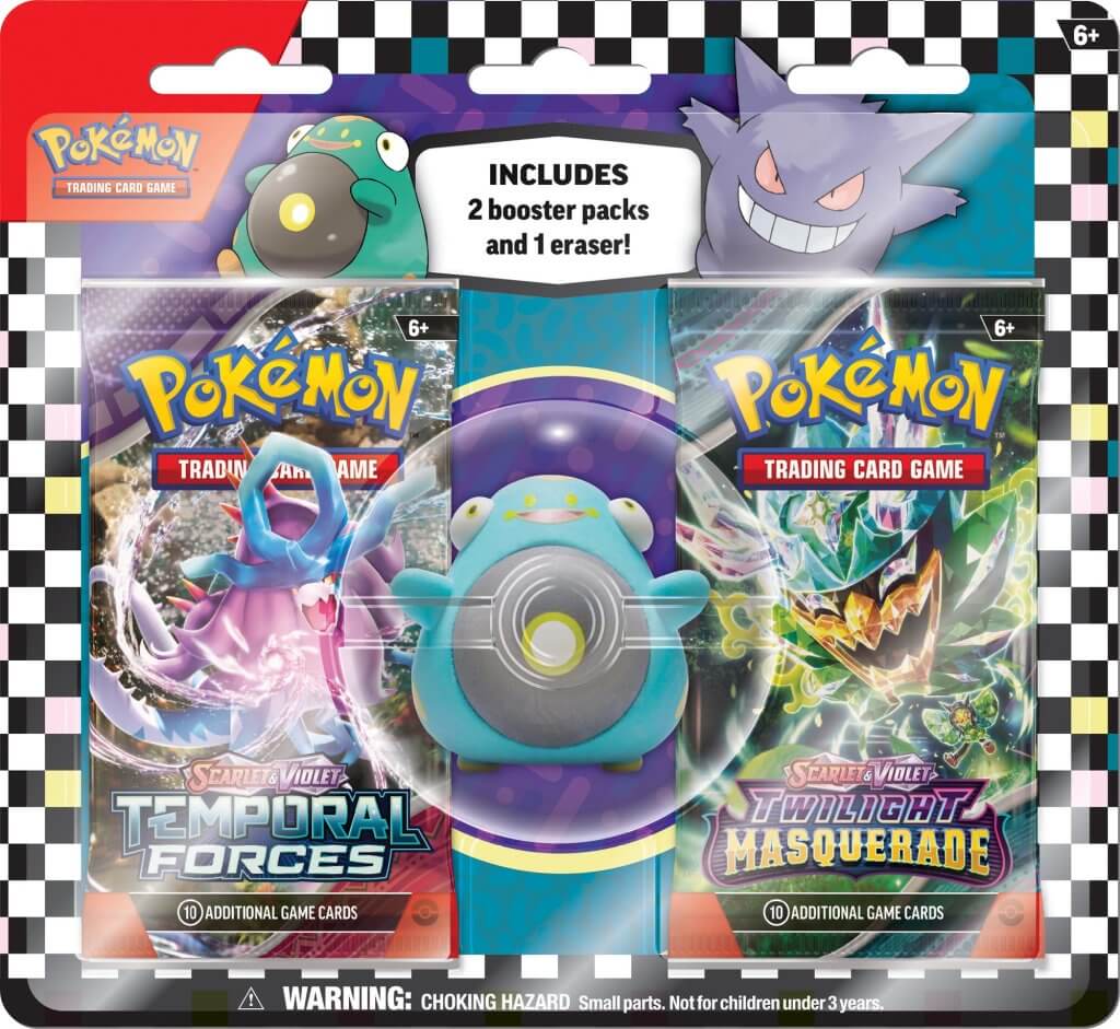 POKÉMON TCG Eraser Blister 2024 - Image 3
