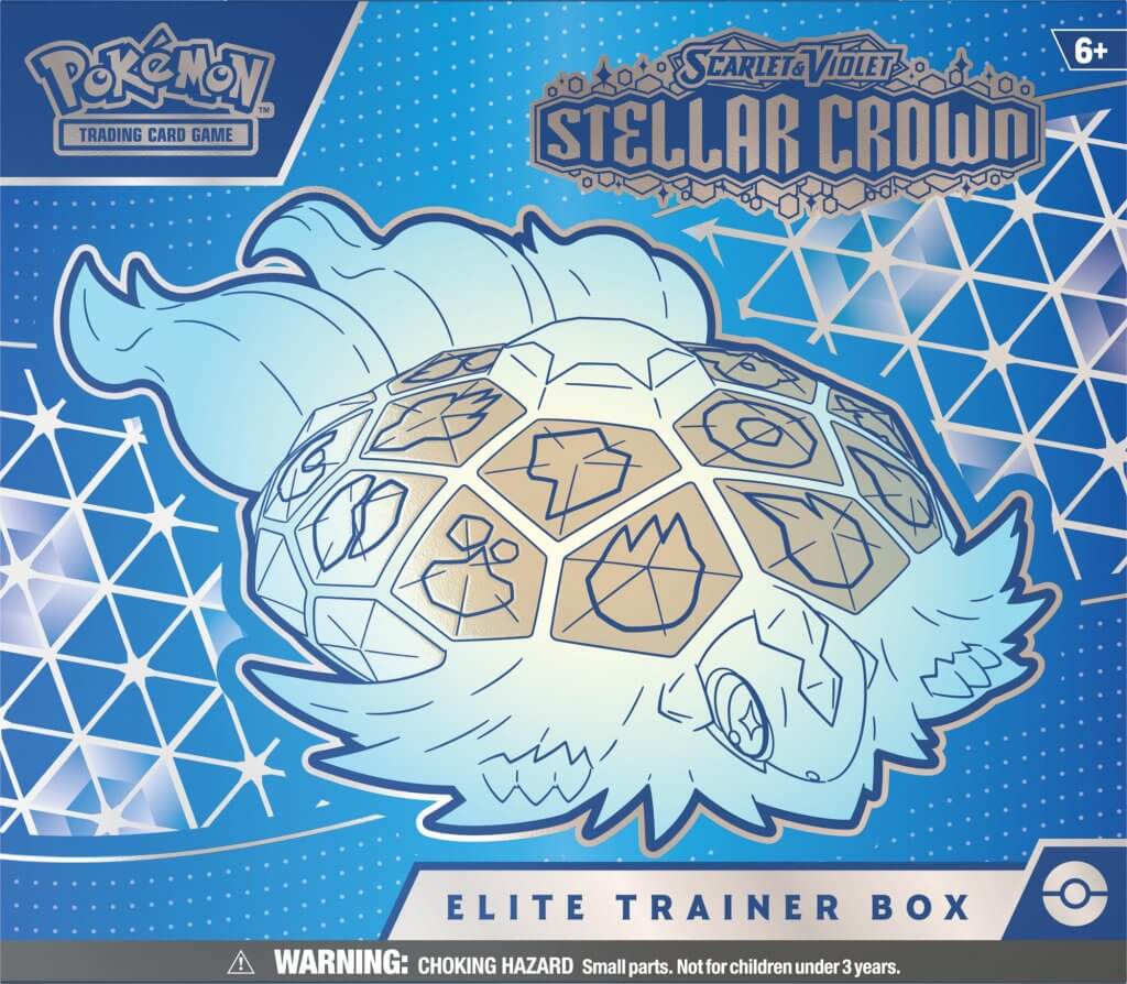POKÉMON TCG Scarlet & Violet 7 Stellar Crown Elite Trainer Box ETB - Image 6