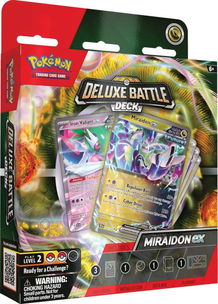 POKÉMON TCG Miraidon ex / Koraidon ex Deluxe Battle Deck - Image 4