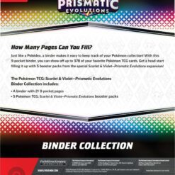 POKÉMON TCG Scarlet & Violet 8.5 Prismatic Evolutions Binder Collection - Image 4