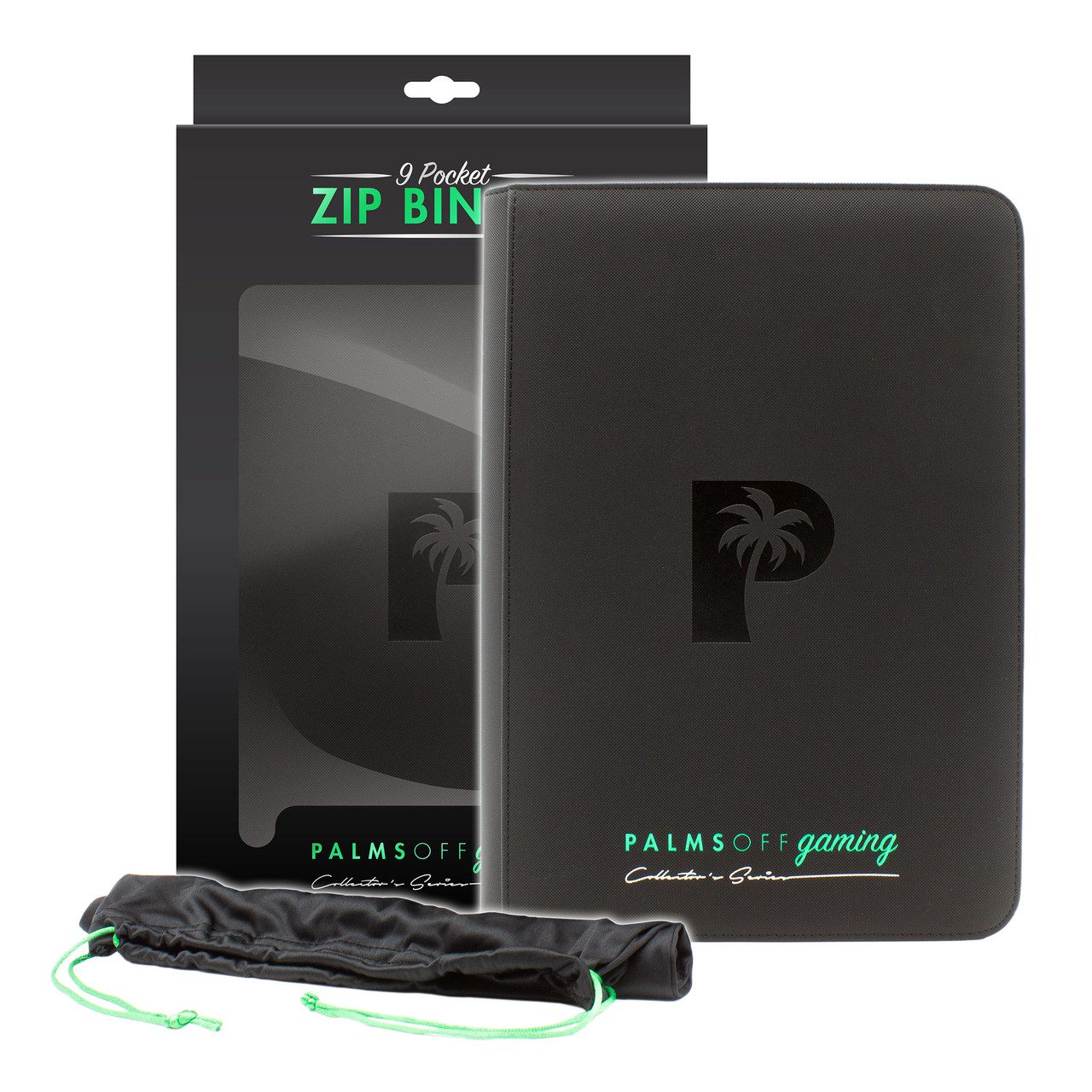 PALMS OFF GAMING Collector's Series 9 Pocket Zip Trading Card Binder - Image 8