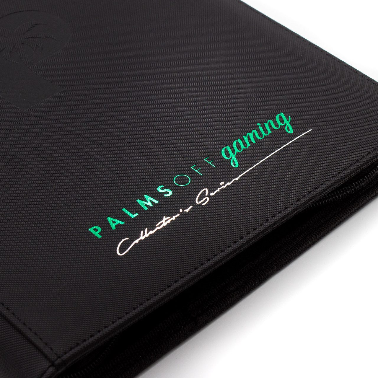 PALMS OFF GAMING Collector's Series Top Loader Zip Binder CLEAR - Image 4