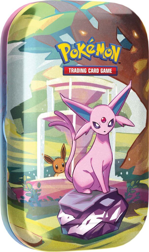 POKÉMON TCG Scarlet & Violet 8.5 Prismatic Evolutions Mini Tin - Image 3