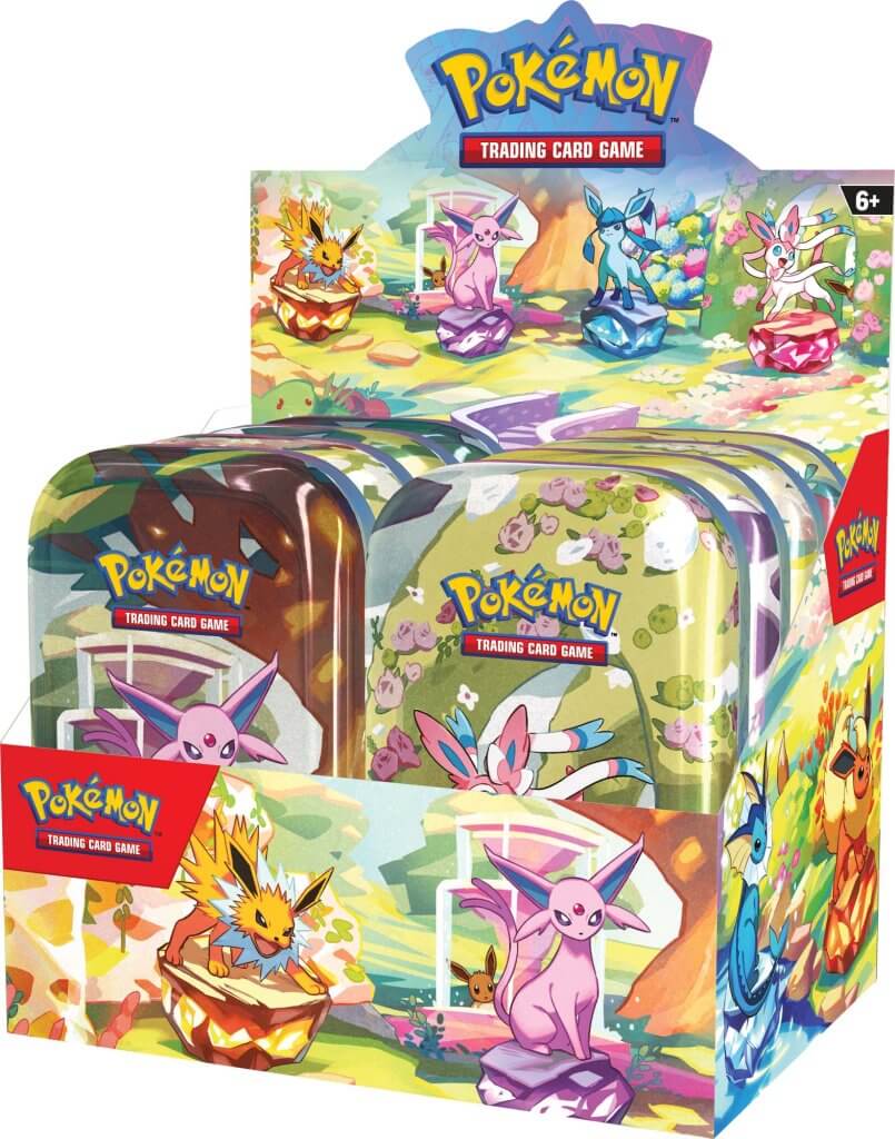 POKÉMON TCG Scarlet & Violet 8.5 Prismatic Evolutions Mini Tin - Image 2