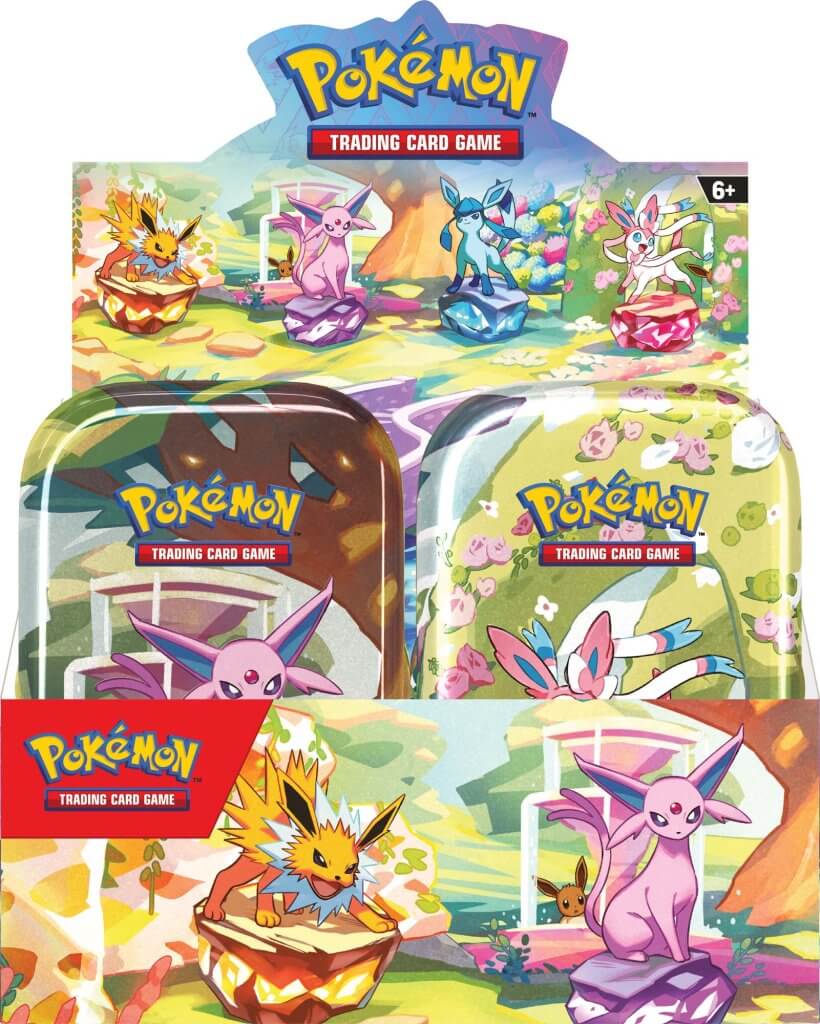 POKÉMON TCG Scarlet & Violet 8.5 Prismatic Evolutions Mini Tin