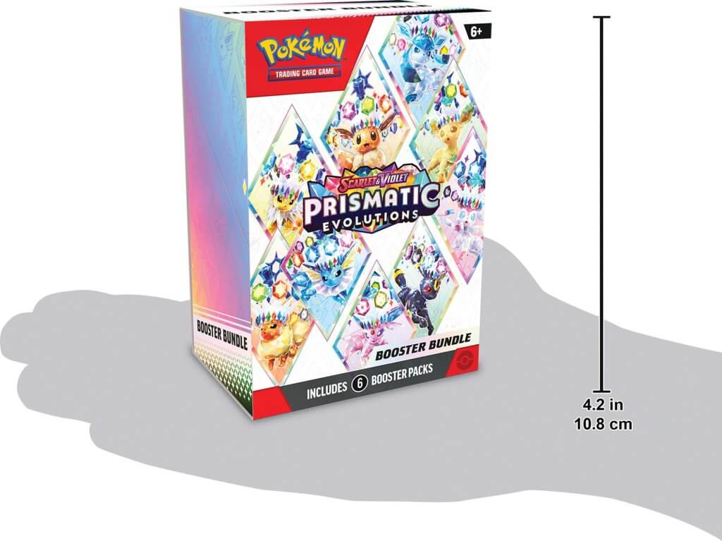 POKÉMON TCG Scarlet & Violet 8.5 Prismatic Evolutions Booster Bundle - Image 2