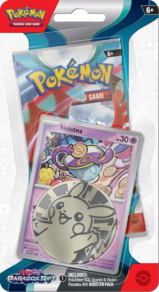 POKÉMON TCG Scarlet & Violet 4 Paradox Rift Checklane Blister