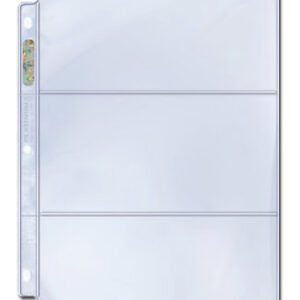 ULTRA PRO Page - 3-Pocket - Platinum