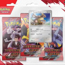 Pokemon TCG Scarlet & Violet Destined Rivals Three booster blister
