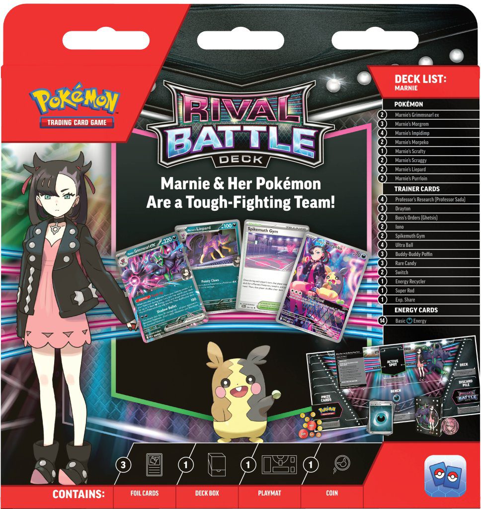 Pokémon TCG: Rival Battle Deck—Marnie/Steven - Image 3