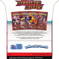 Alternative view of Pokemon TCG Scarlet & Violet Destined Rivals Blisters