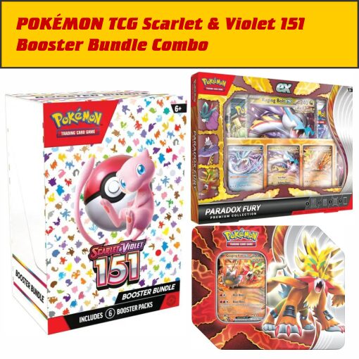 POKÉMON TCG Scarlet & Violet 151 Booster Bundle Combo
