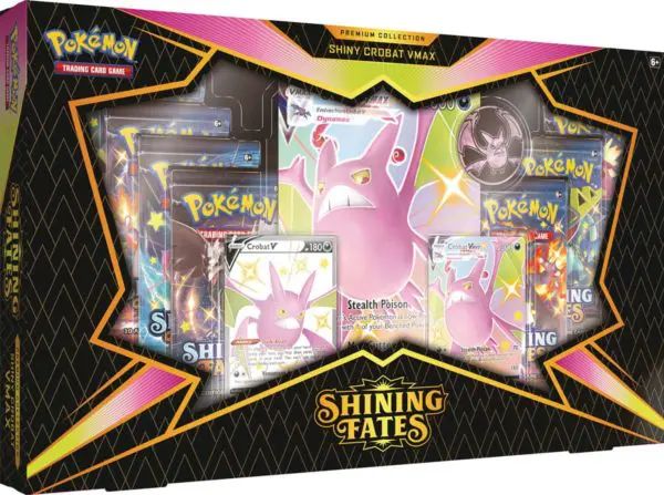 POKÉMON TCG Shining Fates Premium Collection - Shiny Crobat VMAX