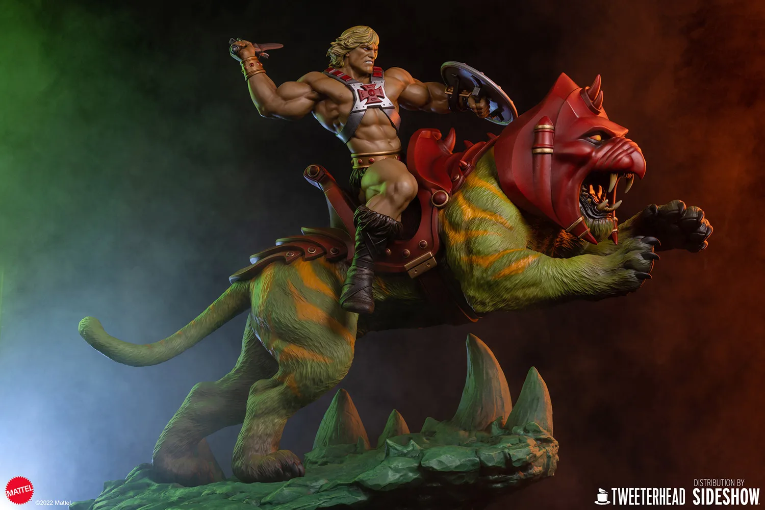 Masters of the Universe - He-Man & Battle Cat Deluxe Maquette - Image 7