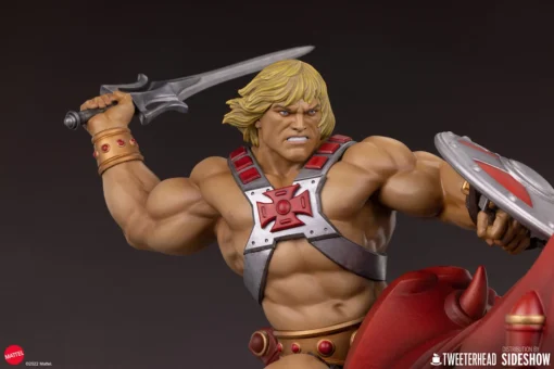 Masters of the Universe - He-Man & Battle Cat Deluxe Maquette - Image 13