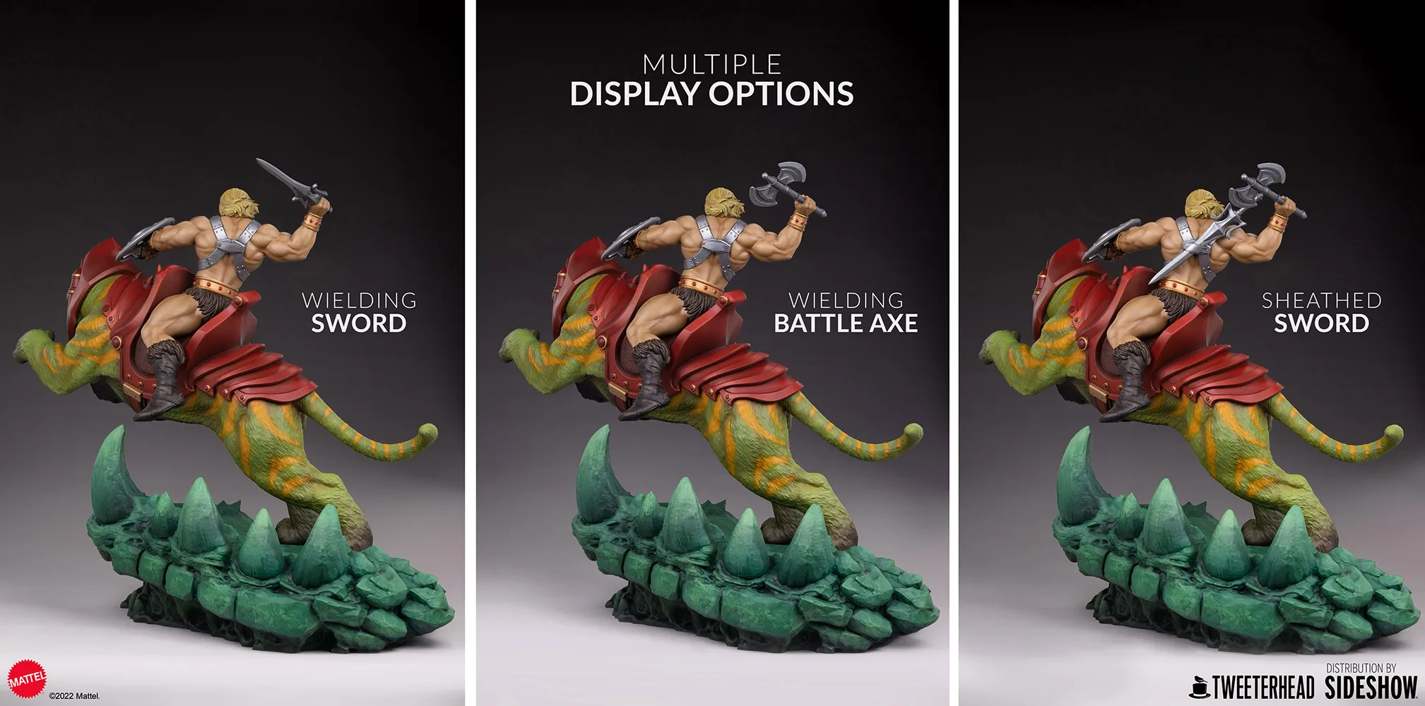 Masters of the Universe - He-Man & Battle Cat Deluxe Maquette - Image 3