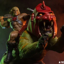Masters of the Universe - He-Man & Battle Cat Deluxe Maquette
