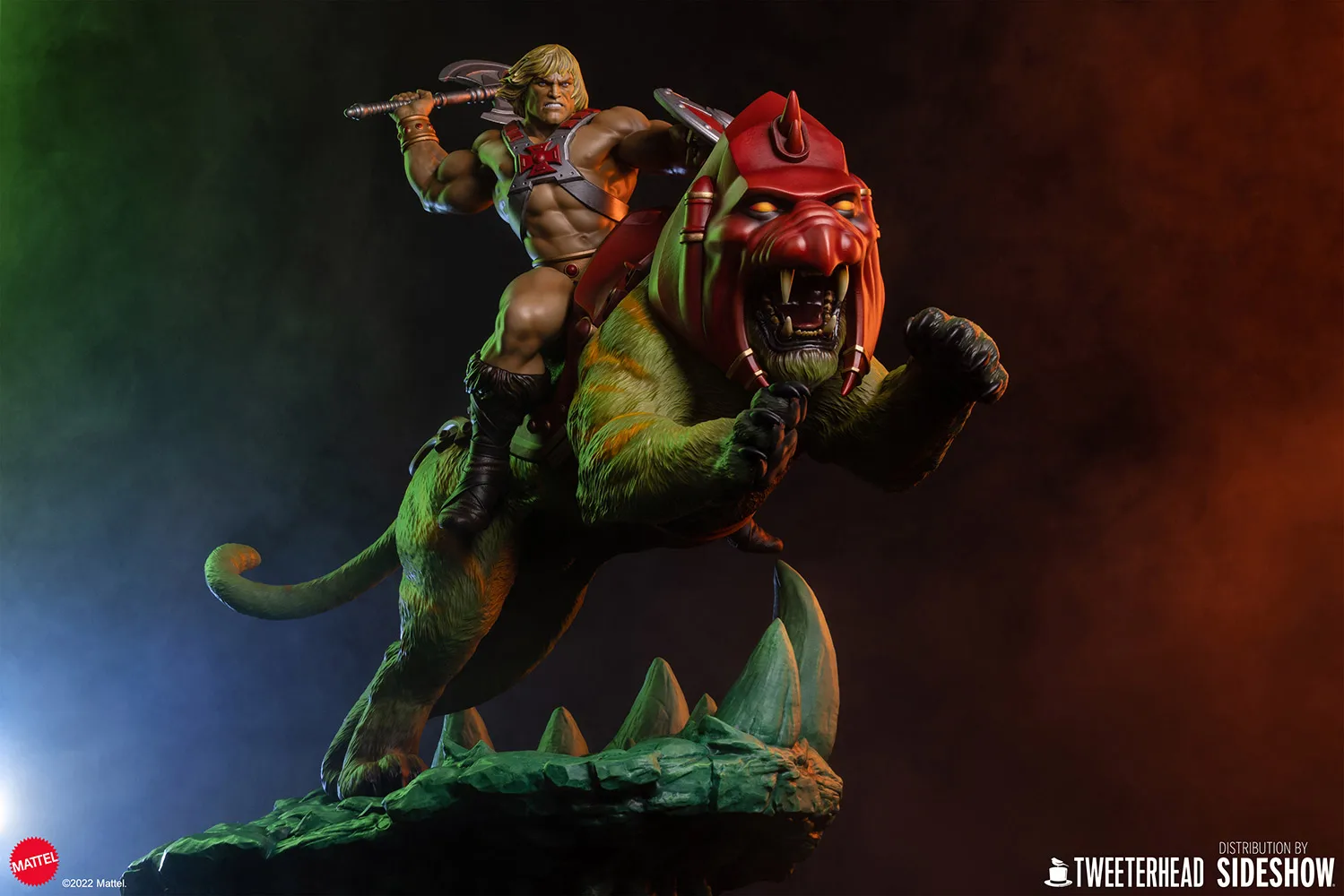 Masters of the Universe - He-Man & Battle Cat Deluxe Maquette - Image 6