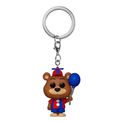 Balloon Freddy Pop! Keychain