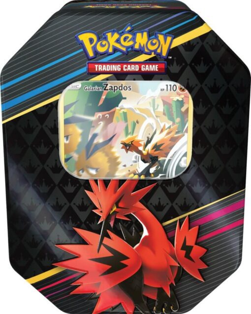 POKÉMON TCG Crown Zenith Tin Galarian Articuno, Zapdos, & Moltres - Image 3