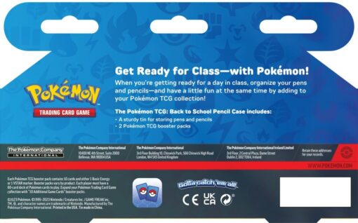 POKÉMON TCG Pencil Tin with Booster Packs - Image 2