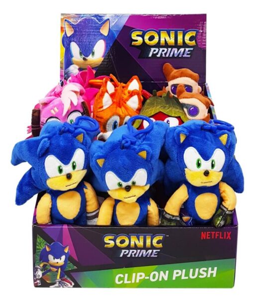 SONIC Prime Clip-On Plush