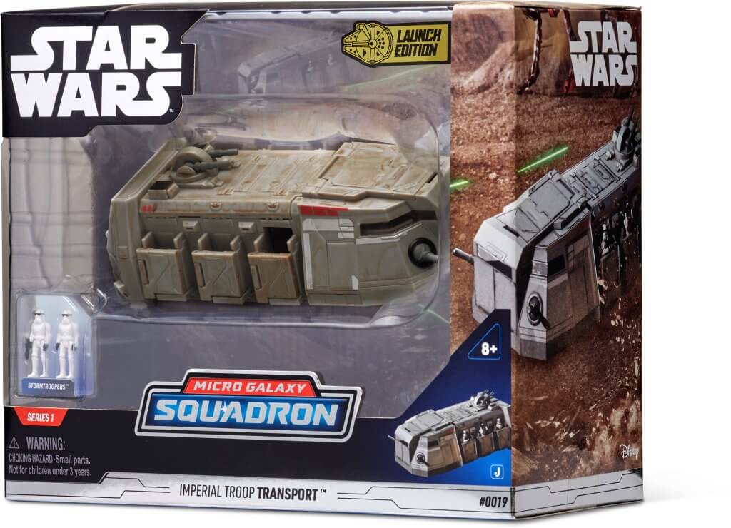 STAR WARS Large 6" Vehicle & Figure - Imperial Troop Transport - Image 6