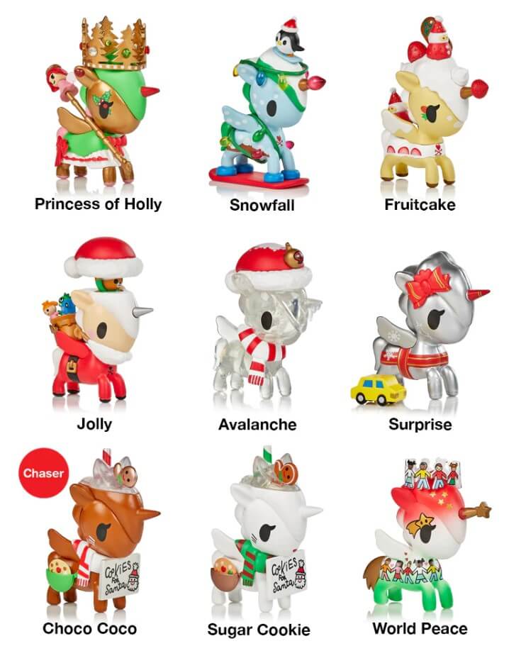 TOKIDOKI Unicorno Christmas Series 4 Blind Box - Image 2